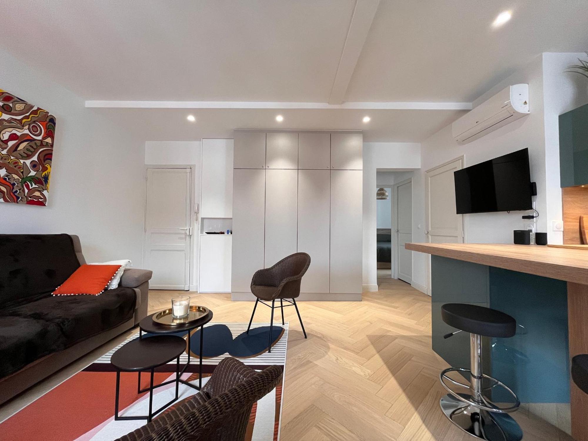 Appartement Lumineux 3 Pieces Pres Des Halles Et De La Plage, Wifi, Clim, Parkings Proches - Fr-1-239-910 생장드루즈 외부 사진