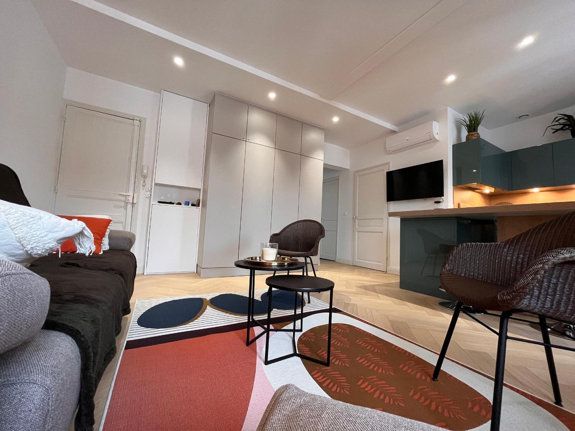 Appartement Lumineux 3 Pieces Pres Des Halles Et De La Plage, Wifi, Clim, Parkings Proches - Fr-1-239-910 생장드루즈 외부 사진