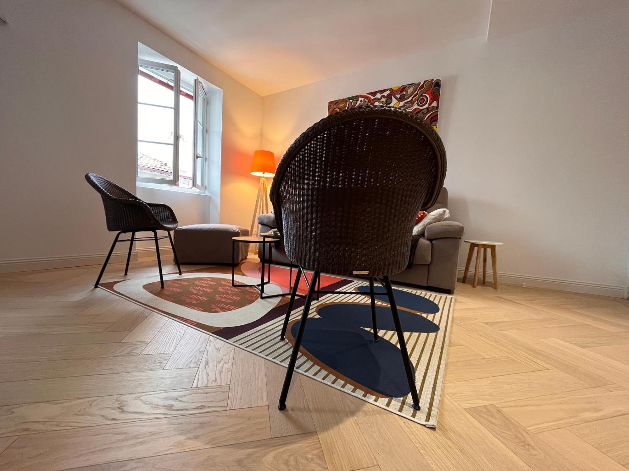 Appartement Lumineux 3 Pieces Pres Des Halles Et De La Plage, Wifi, Clim, Parkings Proches - Fr-1-239-910 생장드루즈 외부 사진